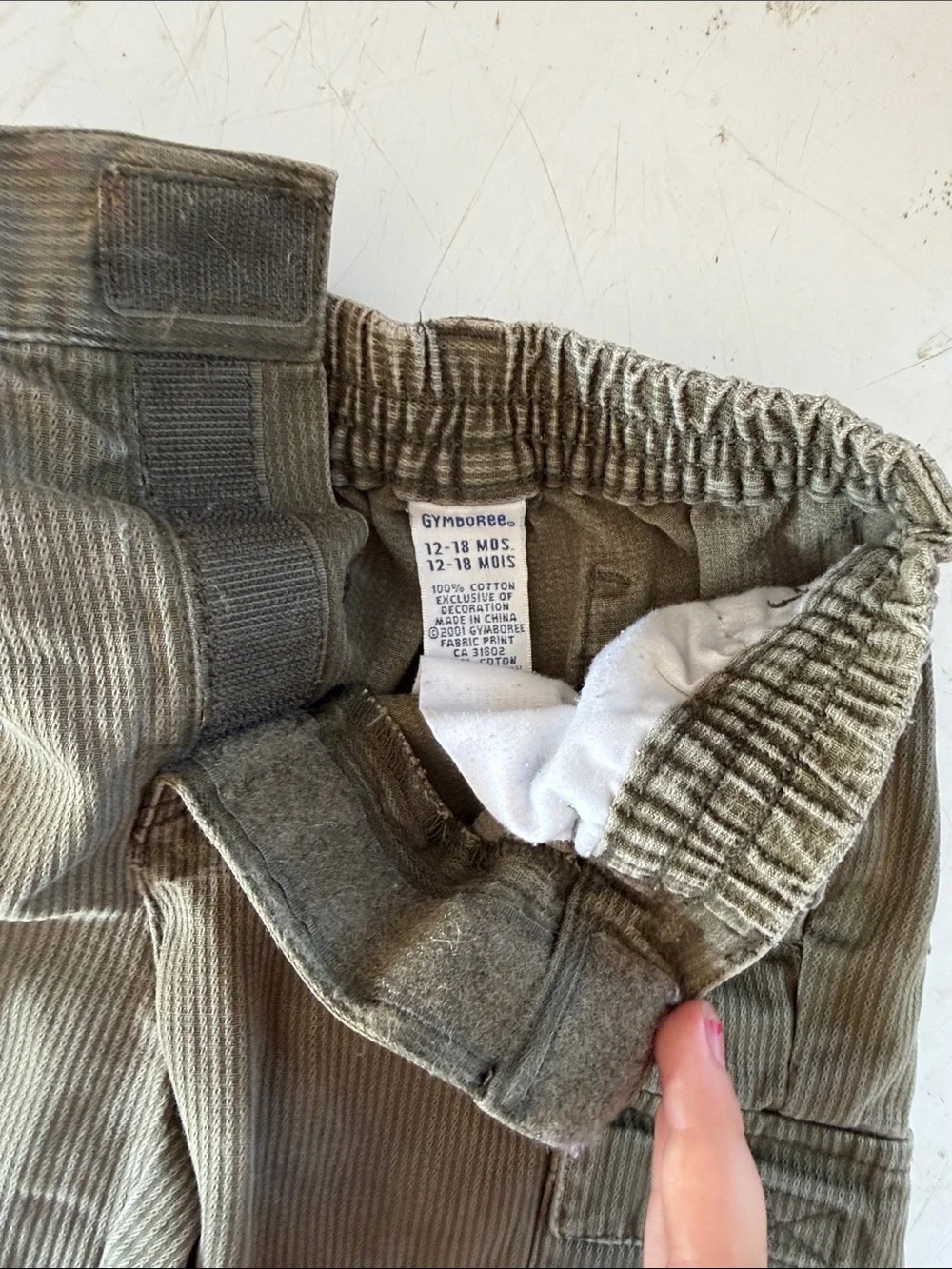 Gymboree vintage velcro